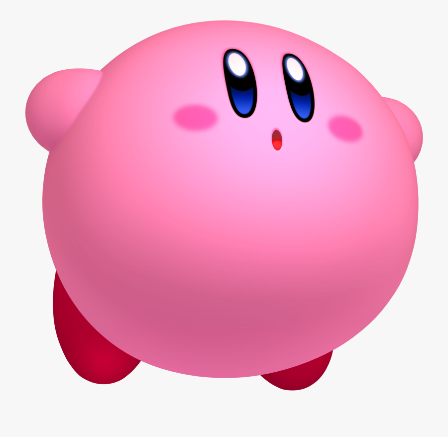 Kirby Floating Transparent Background, Transparent Clipart