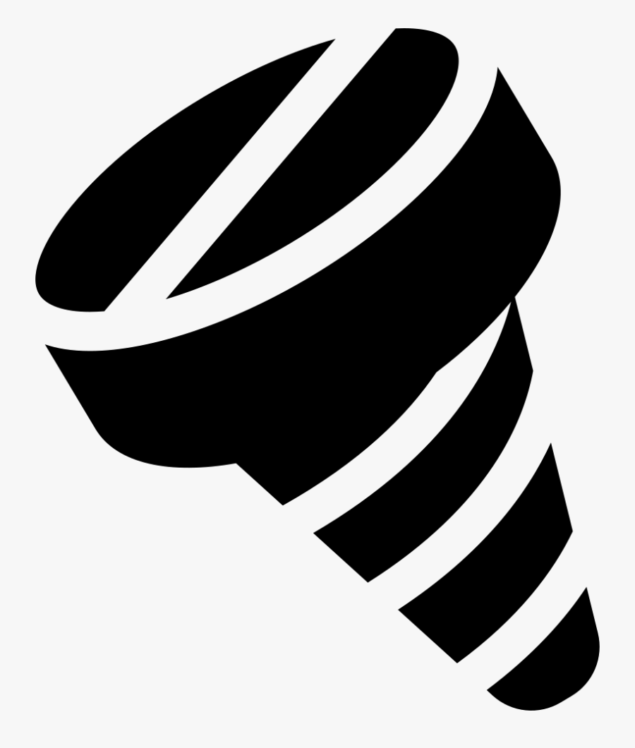 Screw Svg Curved - Logo Tornillo, Transparent Clipart