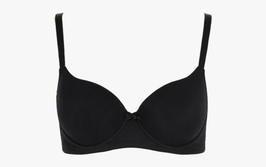 Black Bra - Black Bra Png, Transparent Clipart