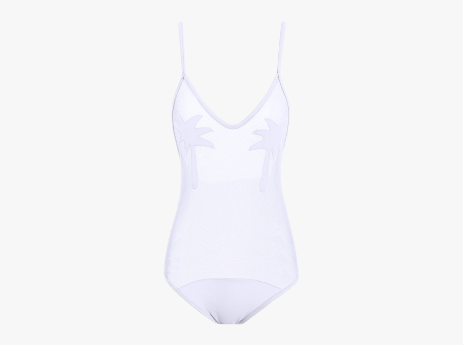Traje De Baño Blanco Png, Transparent Clipart