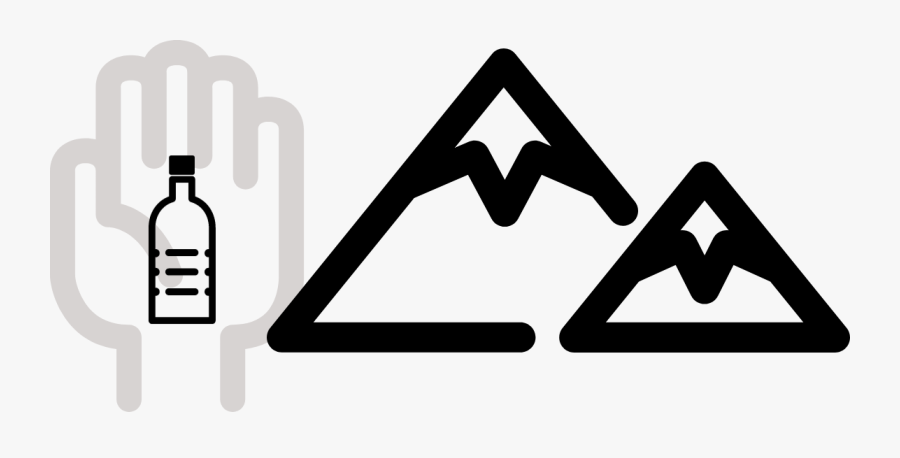 Mountain Range Clipart , Png Download - Mountain Range Icon Transparent, Transparent Clipart