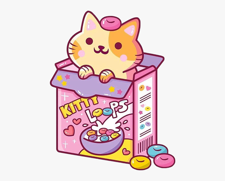 Cereal Clipart Kawaii - Cereal Kawaii, Transparent Clipart