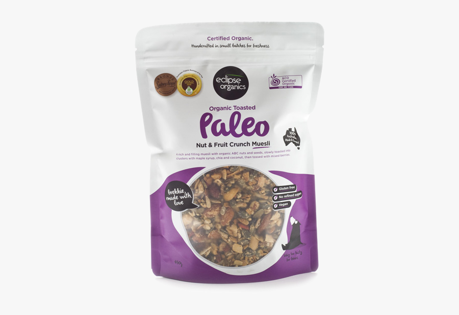 Muesli Paleo Crunch With - Dried Fruit, Transparent Clipart