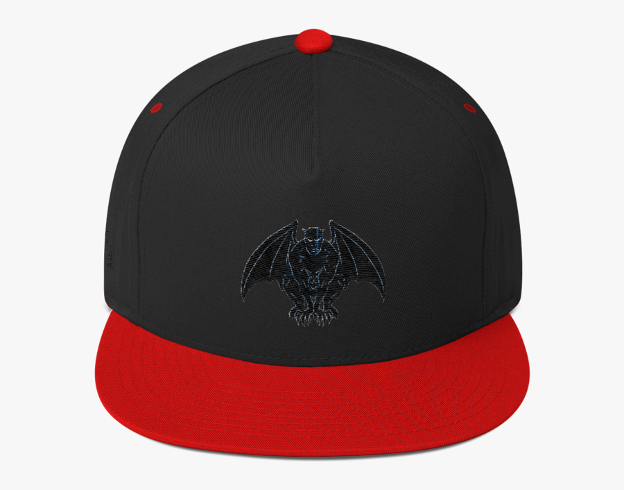 Flat Bill Cap Blue Line - Cap, Transparent Clipart