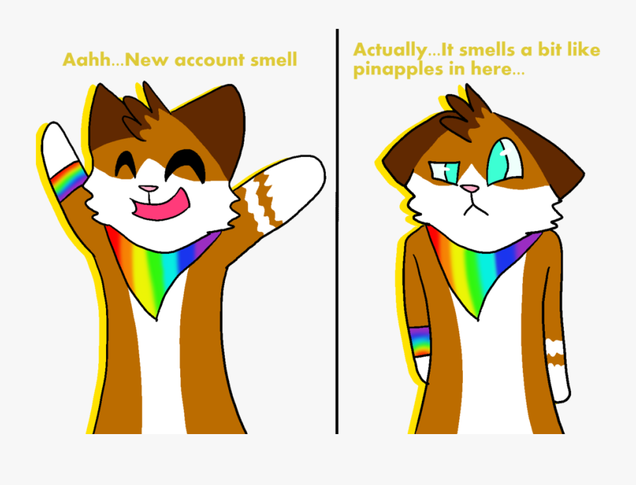 Aahh New Accout By - Cartoon, Transparent Clipart