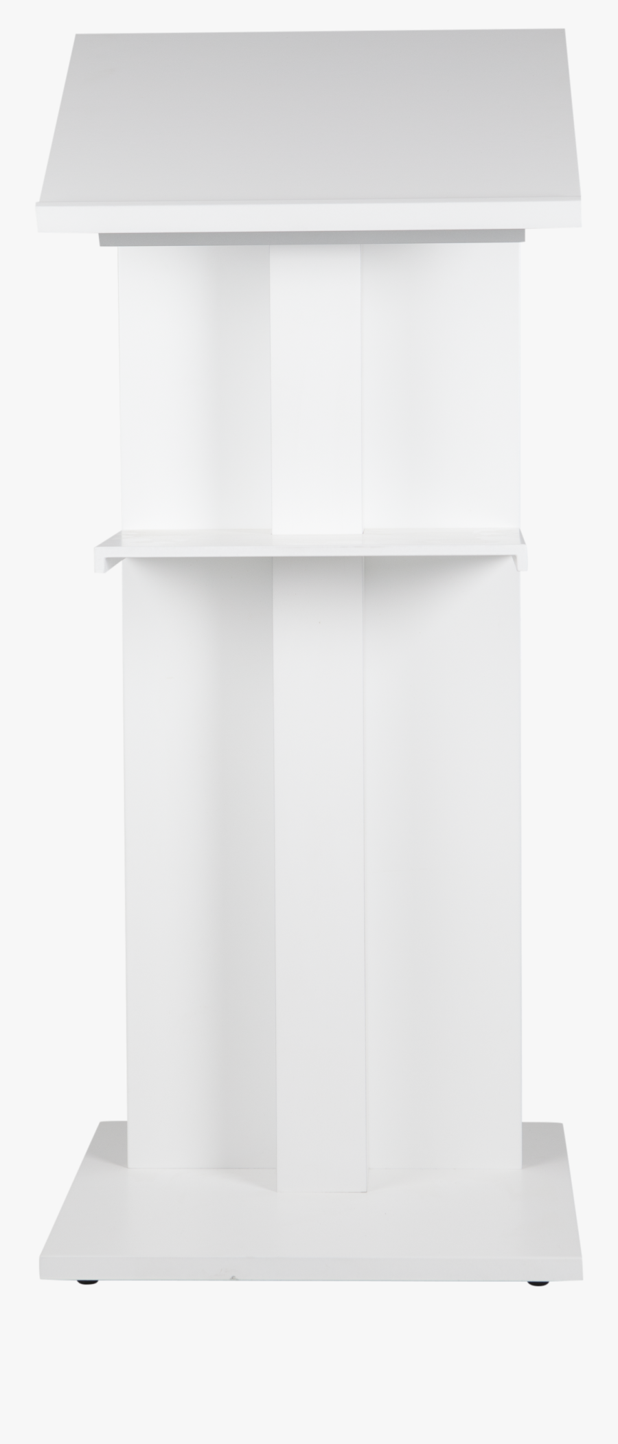 Lecterns Hire B Audio Visual Full White - Cupboard, Transparent Clipart
