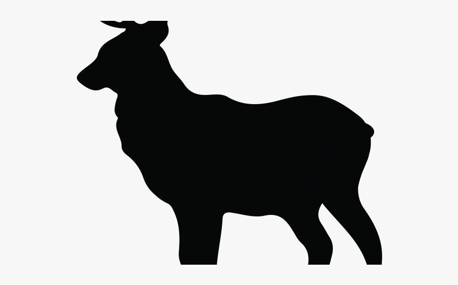 Elk Clipart Elk Antler - Padfoot Harry Potter Silhouette, Transparent Clipart