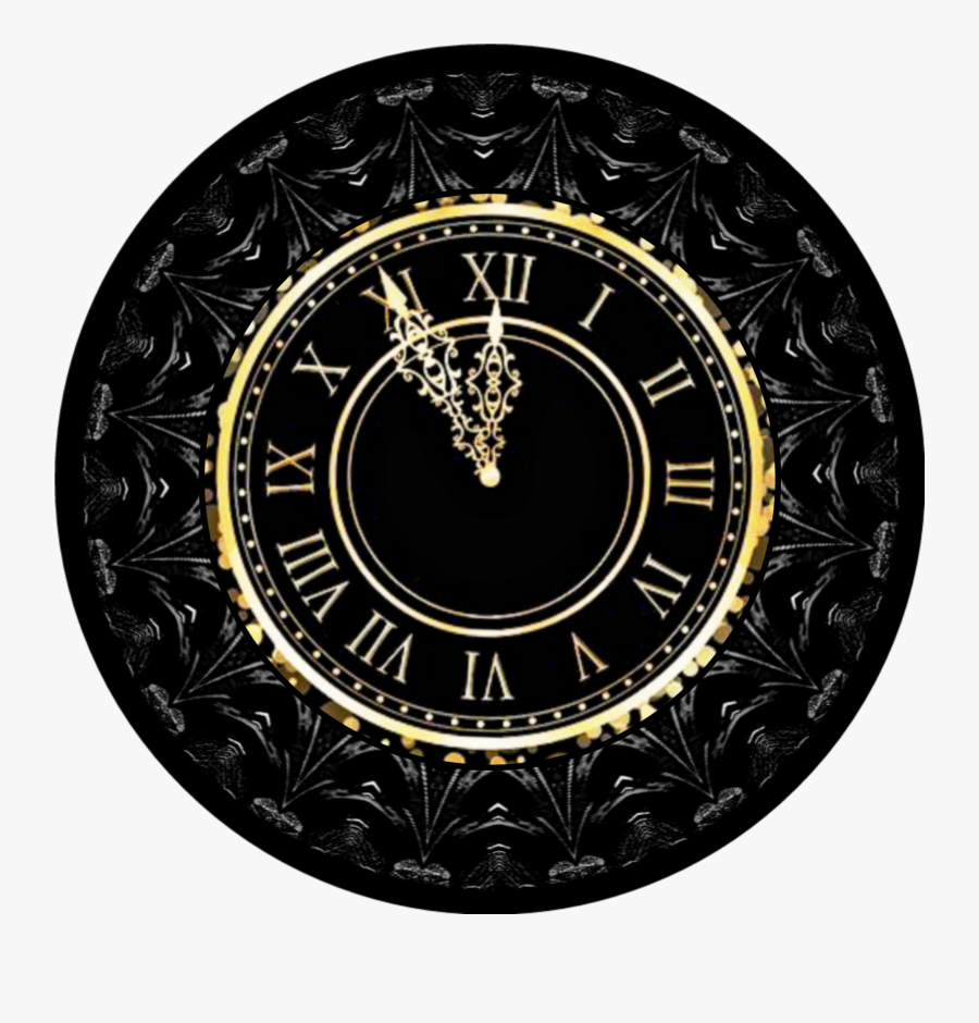 #clock #clocks #time #midnight, Transparent Clipart