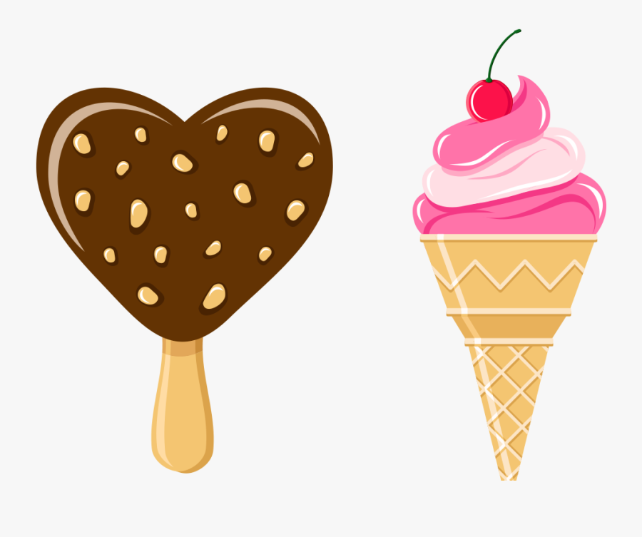 Chocolate Ice Cream, Transparent Clipart