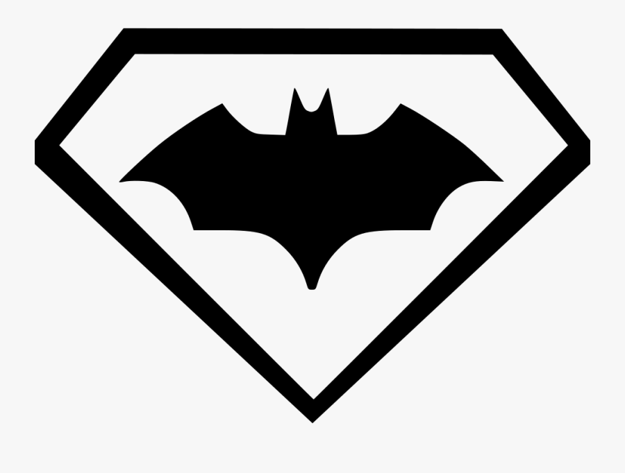 Transparent Superman Symbol Clipart - Super Man Icon, Transparent Clipart