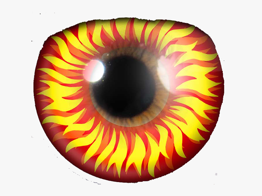 Transparent Glowing Eye Png - Close-up, Transparent Clipart