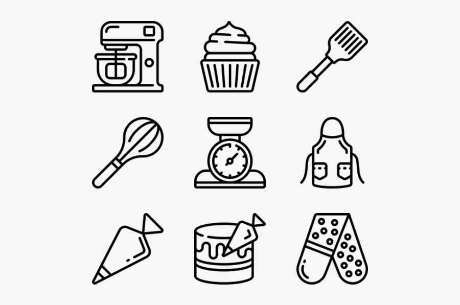 Clip Art Baking Icons Baking Icons , Free Transparent Clipart