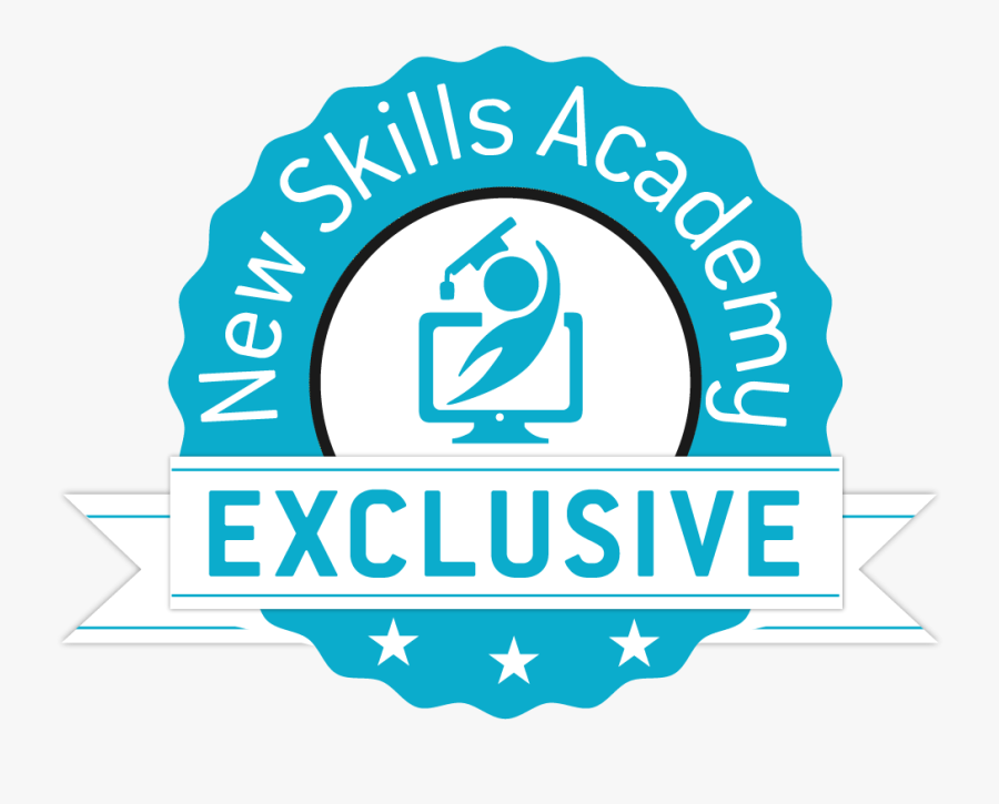 Approved Course - New Skills Academy Badge, Transparent Clipart