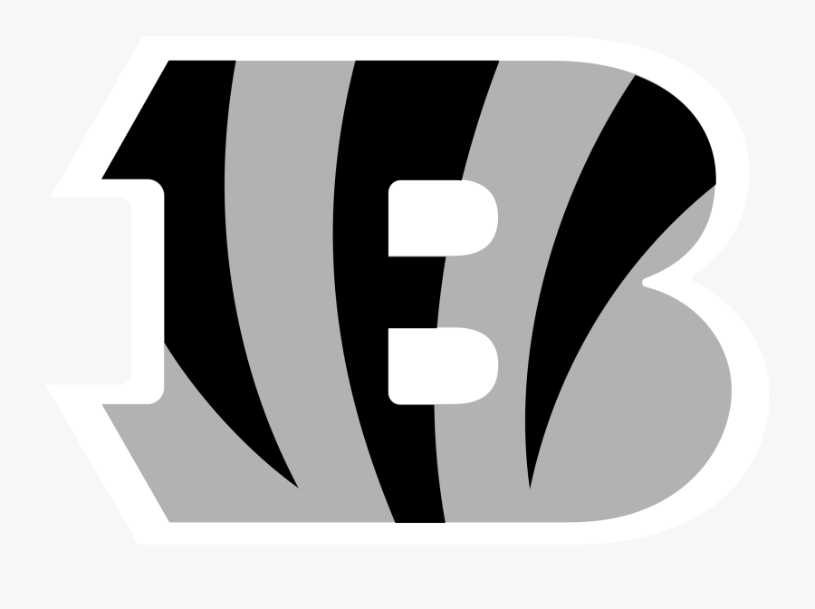 Cincinnati Bengals Nfl Decal Los Angeles Rams American - Cincinnati Bengals Logo Black And White, Transparent Clipart