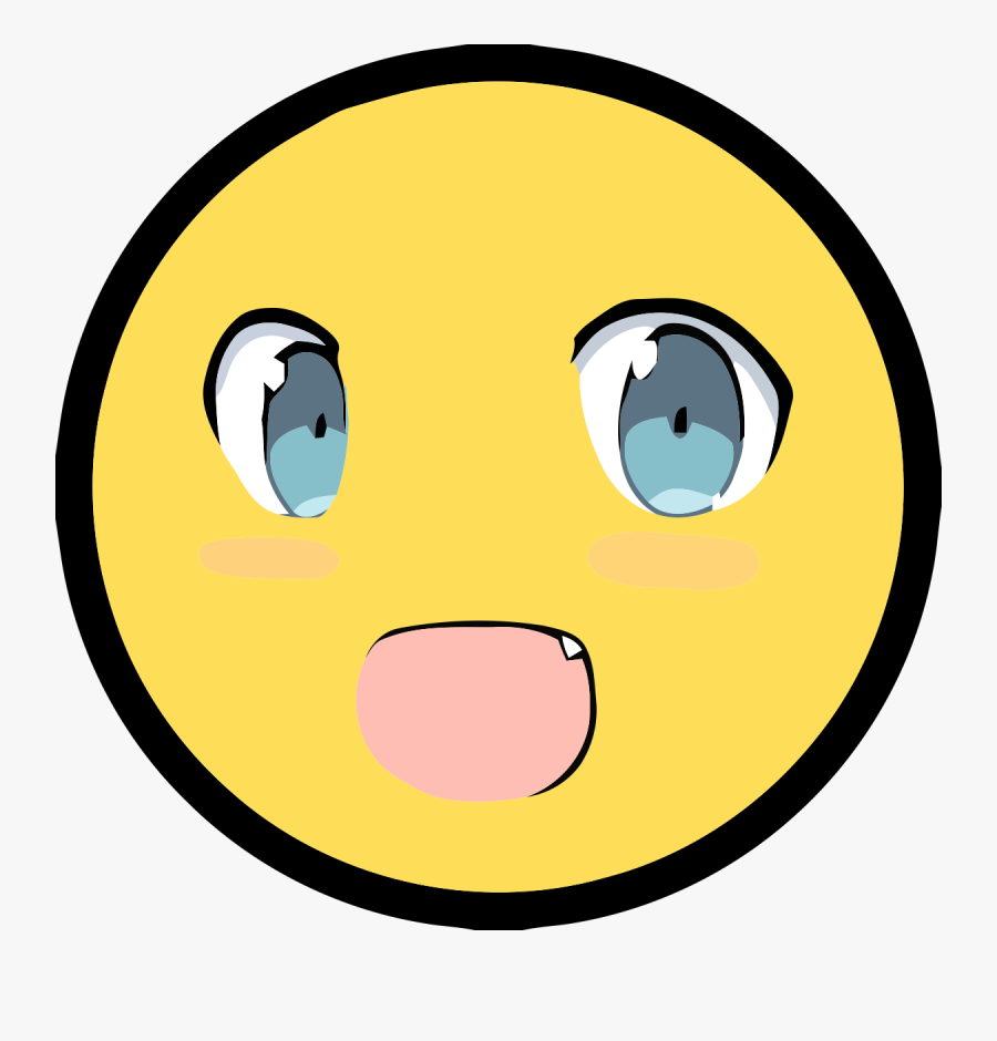 Face Yellow Emoticon Facial Expression Smile Nose Head - Big Smiley Face Transparent, Transparent Clipart