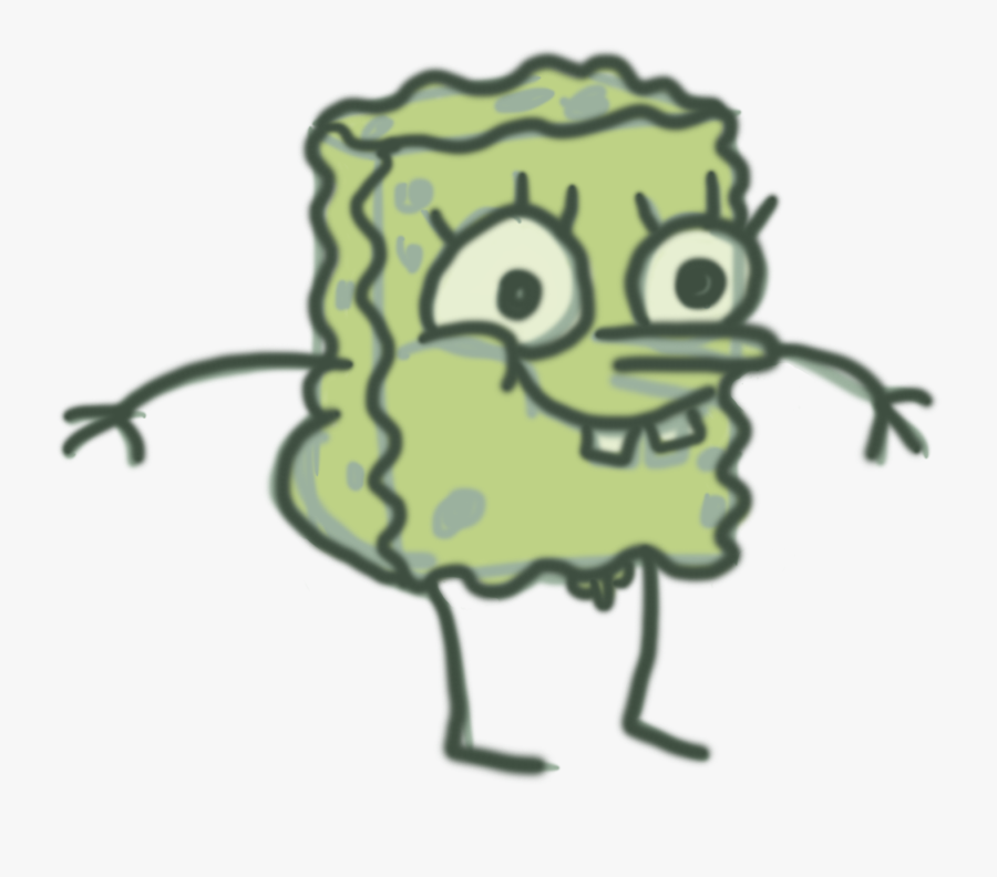 Spongeborb - Cartoon, Transparent Clipart