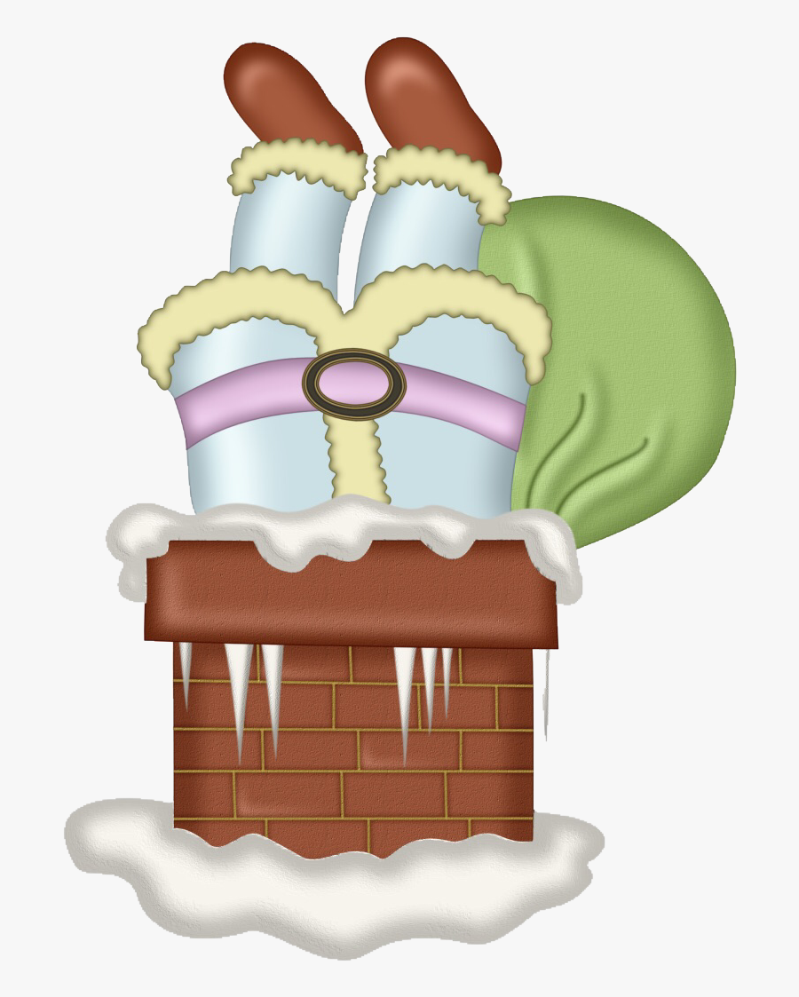 #christmas #pastel #chimney #santa #freetoedit - Cheminée Père Noel Clipart, Transparent Clipart