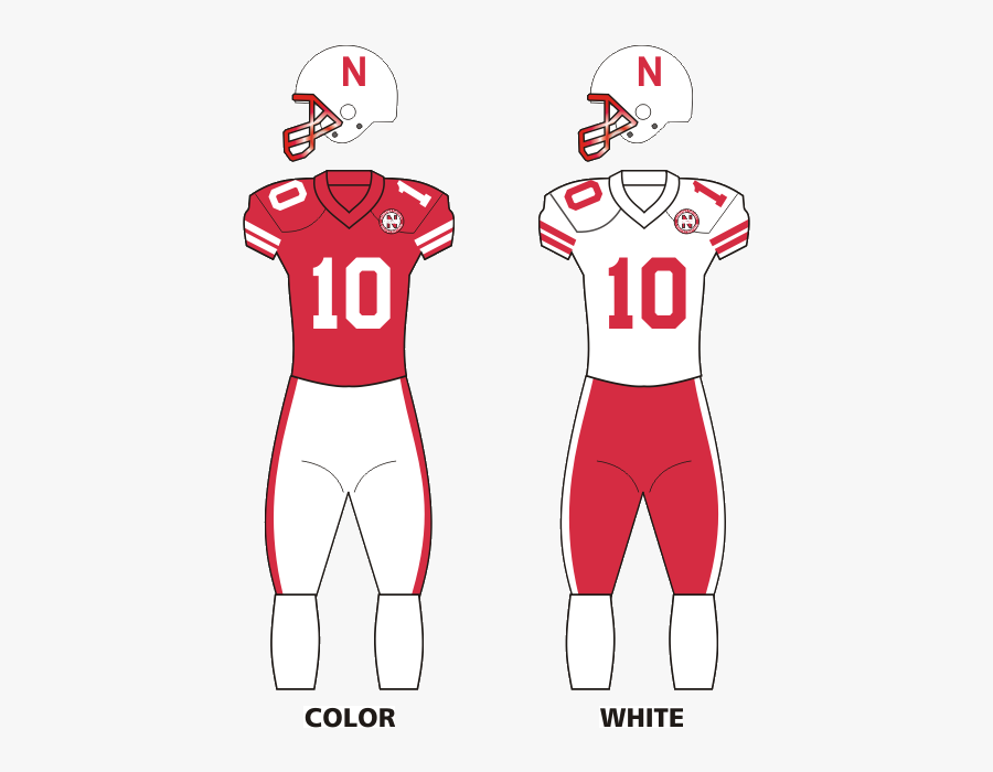 Nebraska Football Uniforms 2019, Transparent Clipart