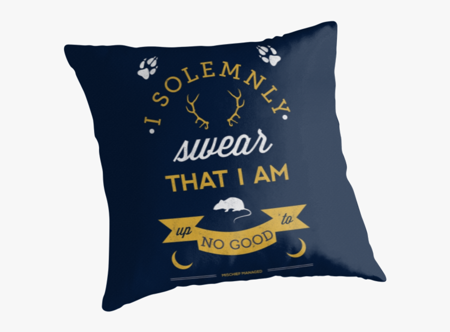 Marauder"s Map By Dorothy Timmer - Cushion, Transparent Clipart