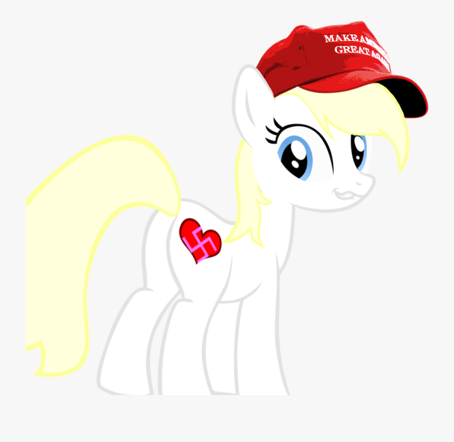 Donald Trump, Edit, Election, Hat, Looking Back, Make - Mlp Make America Great Again, Transparent Clipart