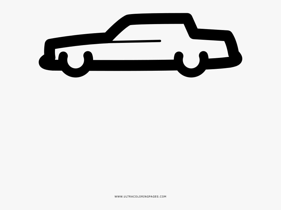 Sedan Coloring Page - Race Car, Transparent Clipart
