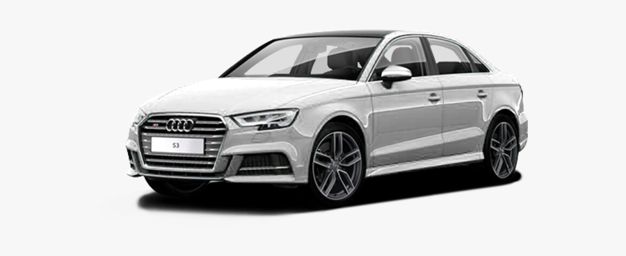 Caliper Clip S3 Audi - Audi S3 White 2018, Transparent Clipart