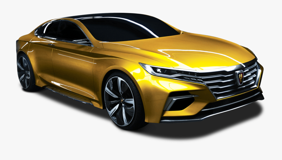 Sedan Png Image - Yellow Gold Color Car, Transparent Clipart