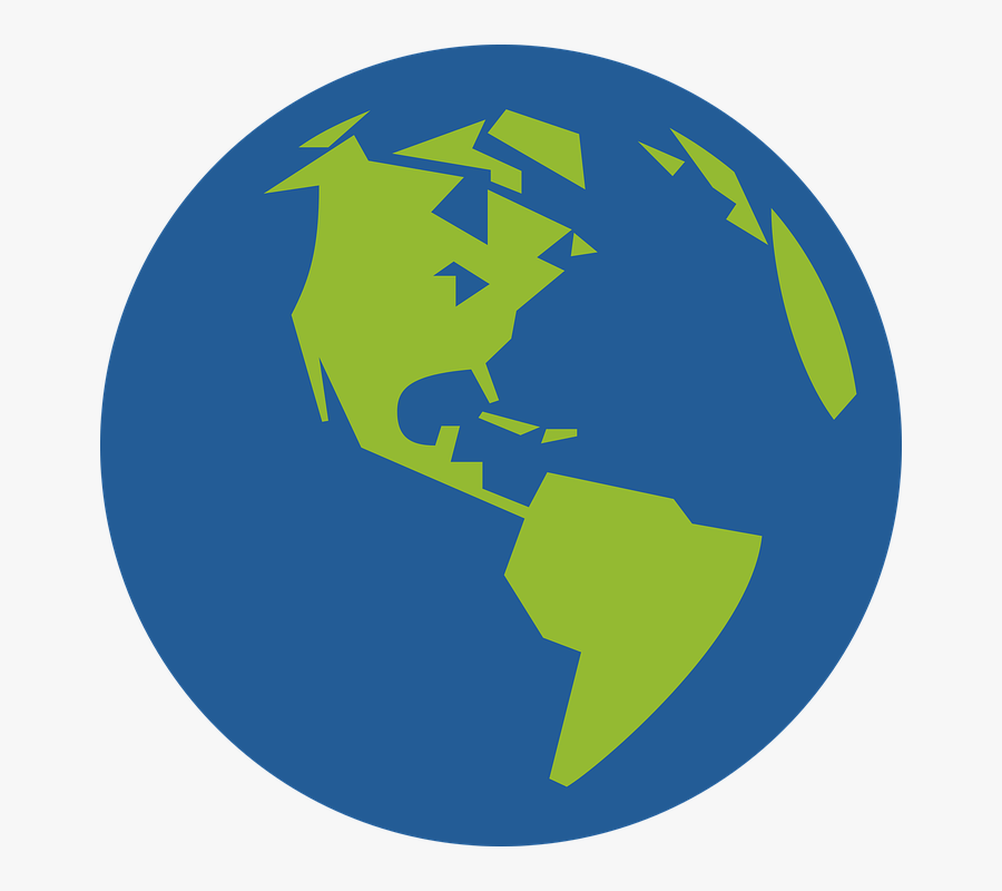 America, Earth, Globe, Planet - World Icon Transparent, Transparent Clipart