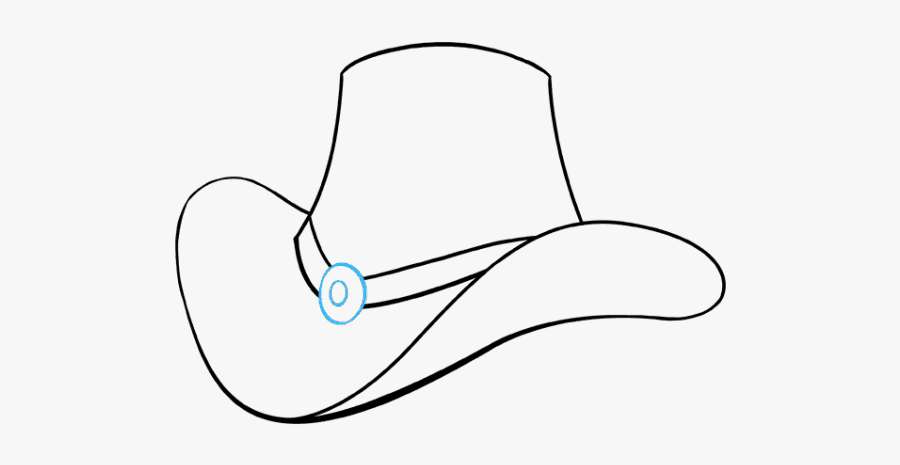 Cowboy Hat Drawing, Transparent Clipart