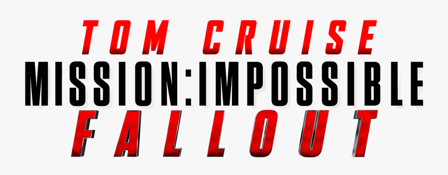 Mi6 Title Digital Small - Mission Impossible Fallout Png, Transparent Clipart