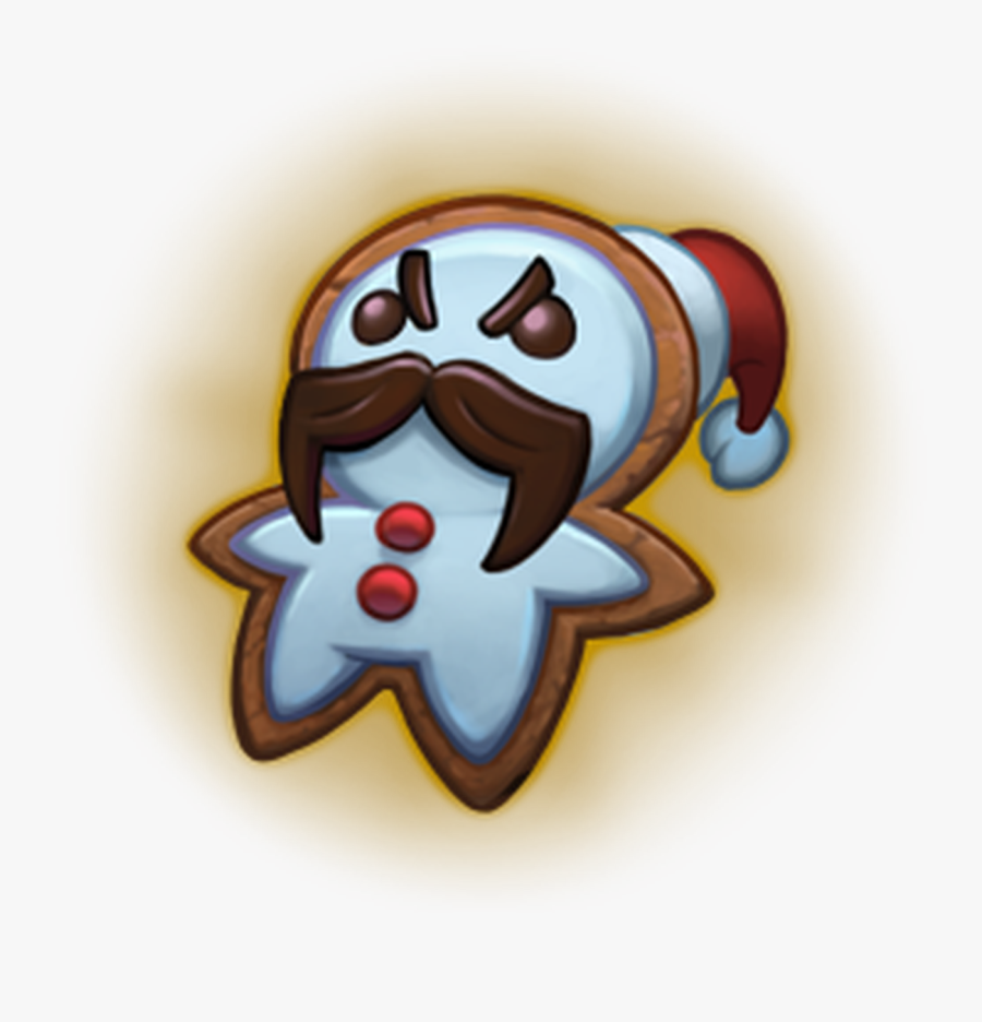 Snowdown Guide How To - Lol Gingerbread Emote, Transparent Clipart