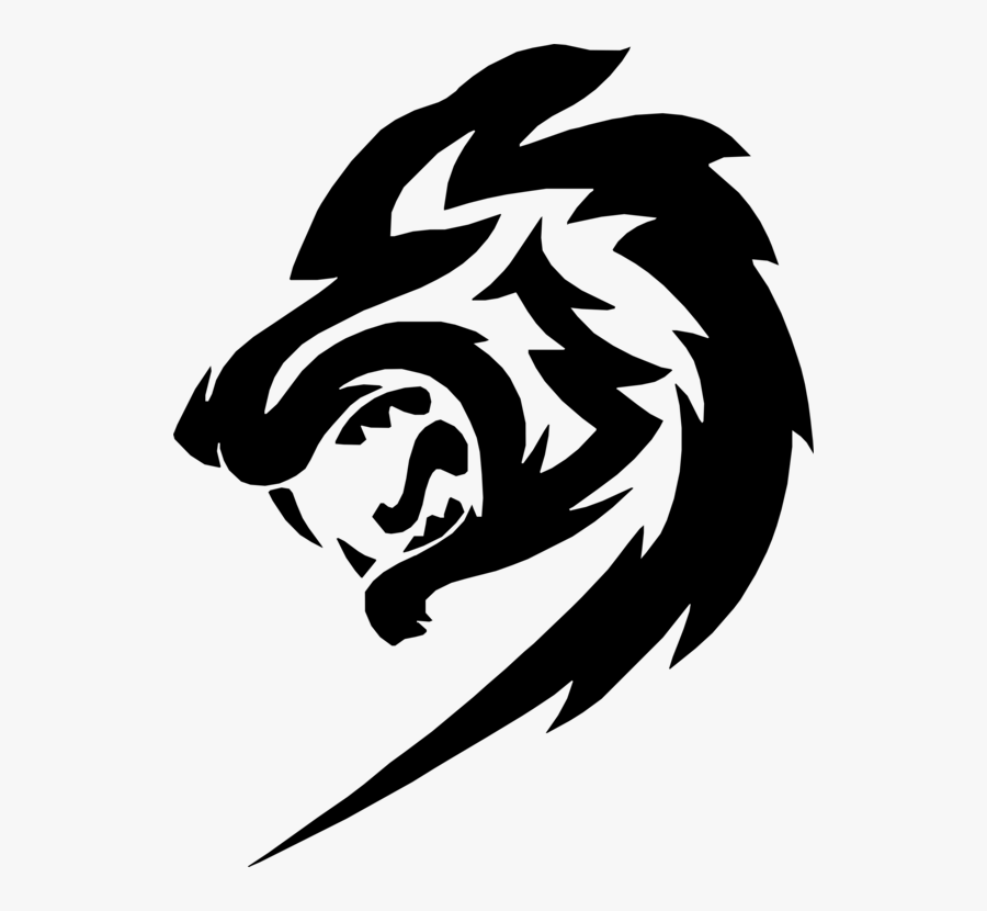 Visual Arts,art,leaf - Bear Head Tattoo Tribal, Transparent Clipart