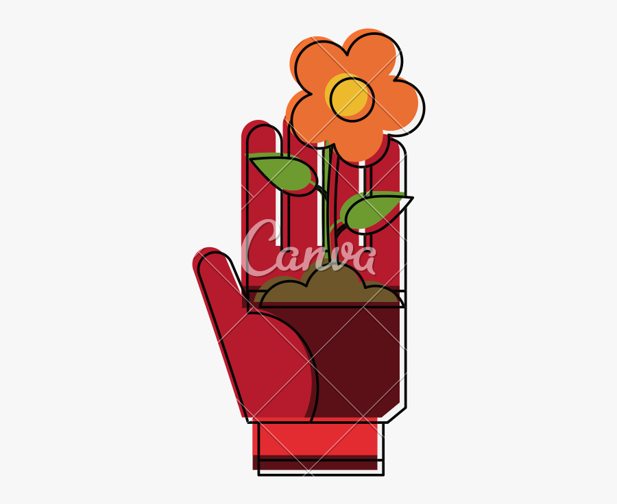 Clip Art Glove Icons By Canva - Canva, Transparent Clipart