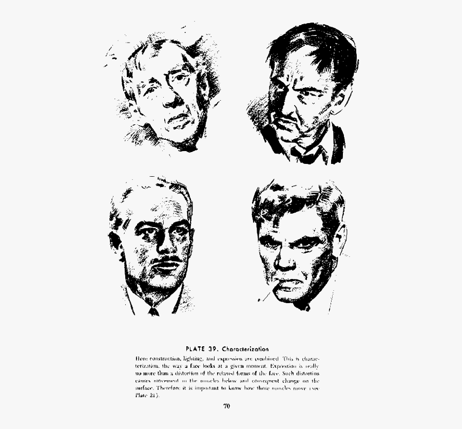 Andrew Loomis Drawing The Head And Hands 65 - Andrew Loomis, Transparent Clipart