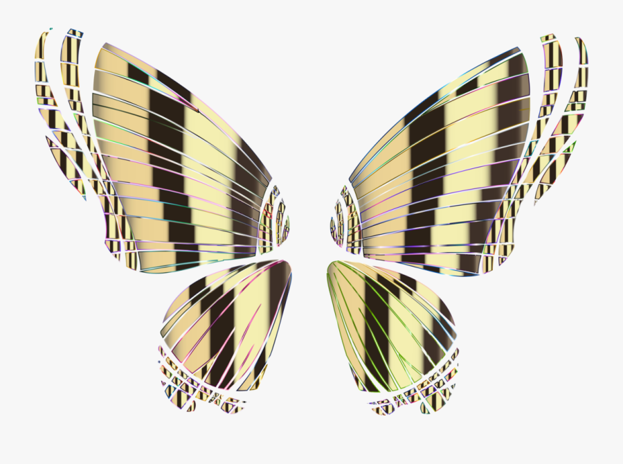 Butterfly Rgb Color Model - Portable Network Graphics, Transparent Clipart