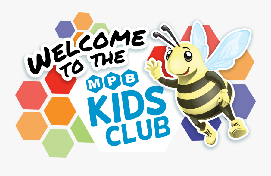Welcome To The Mpb Kids Club - Cartoon, Transparent Clipart