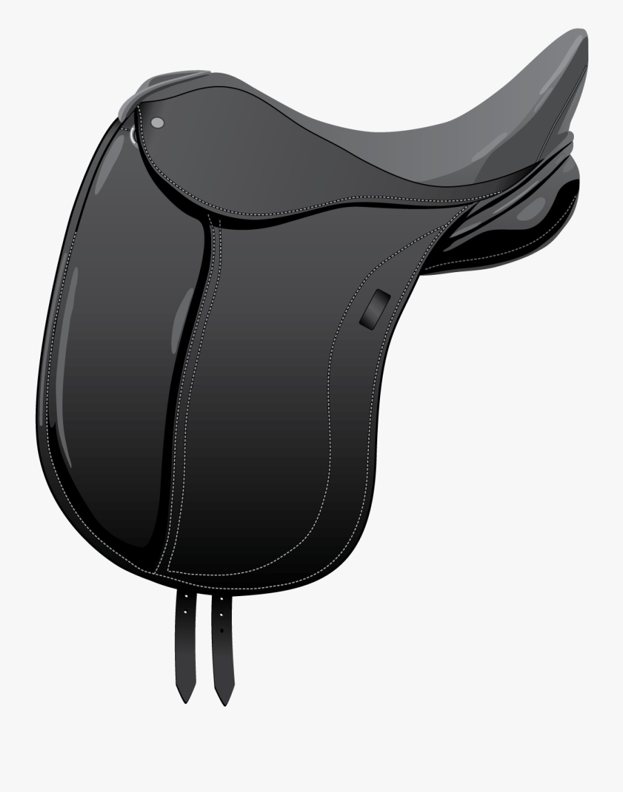 Clip Types Saddle - White Horse Saddle Png, Transparent Clipart