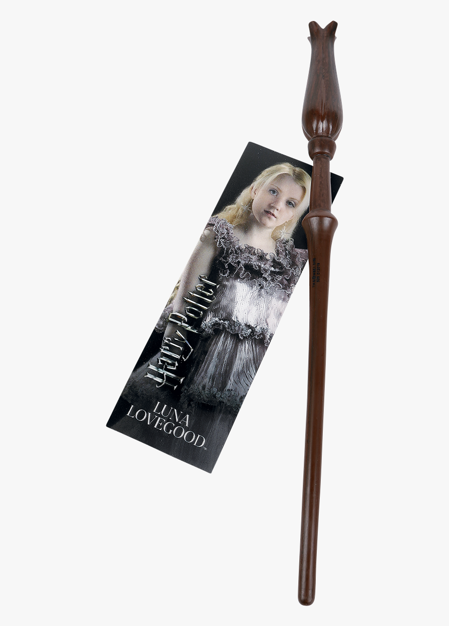 Harry Potter Luna Lovegood Kouzelná Hůlka Standard - Lady, Transparent Clipart