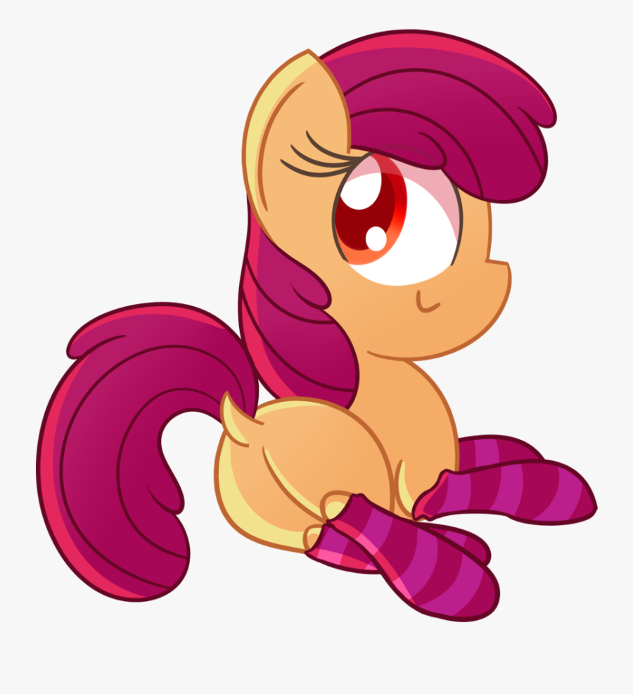 Accessory-less Edit, Apple Bloom, Bloom Butt, Clothes,, Transparent Clipart