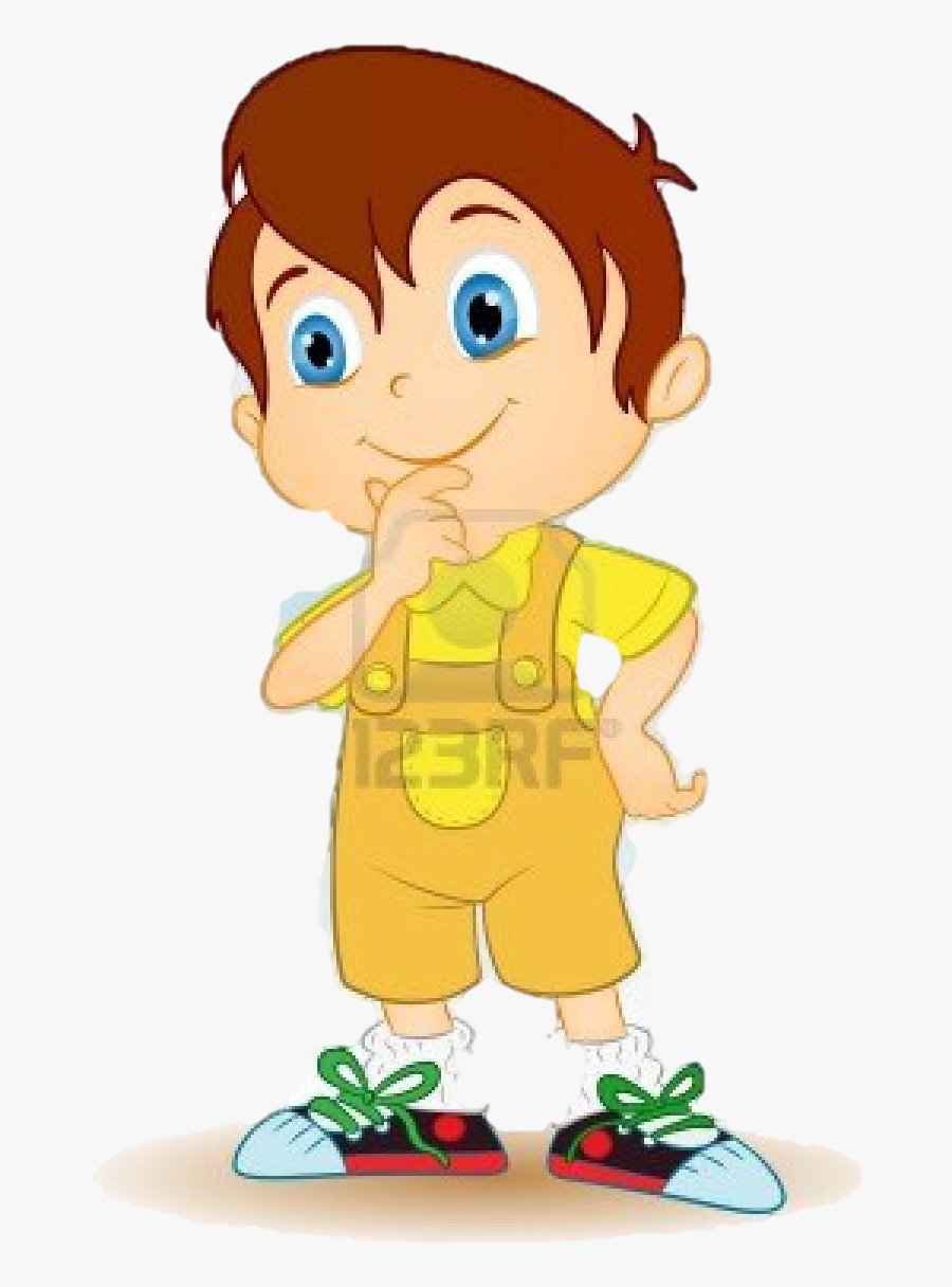 - Healthy Little Boy Cartoon - Cloud Computing With Example, Transparent Clipart