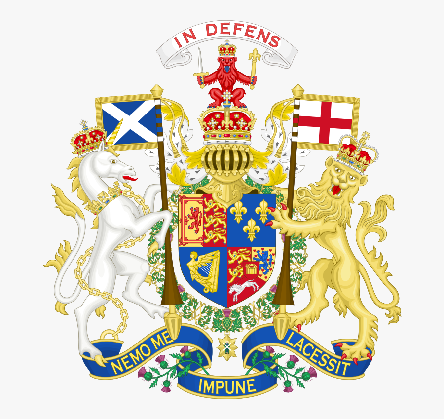 Coat Of Arms Of Great Britain In Scotland - Coat Of Arms Scotland, Transparent Clipart