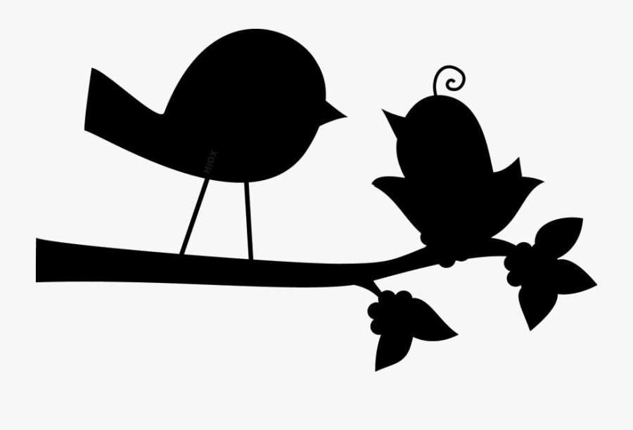 Transparent Baby Bird Clipart, Baby Bird Png Image - Silhouette, Transparent Clipart