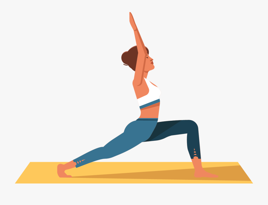 โยคะ เพื่อ สุขภาพ การ์ตูน, Transparent Clipart