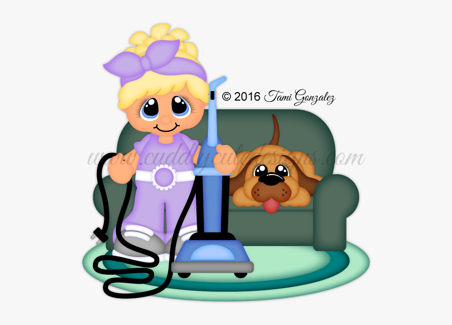 Vacuum Cleaner Clipart , Png Download - Cartoon, Transparent Clipart