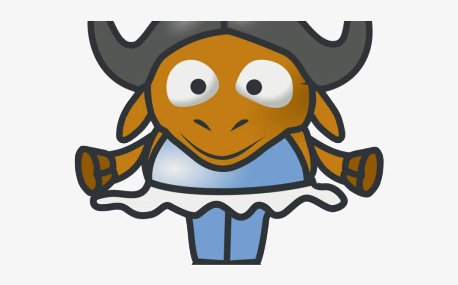 Gnu Clipart Animal - Baby Gnu, Transparent Clipart