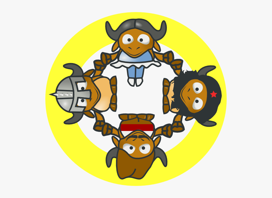 Baby Gnu, Transparent Clipart