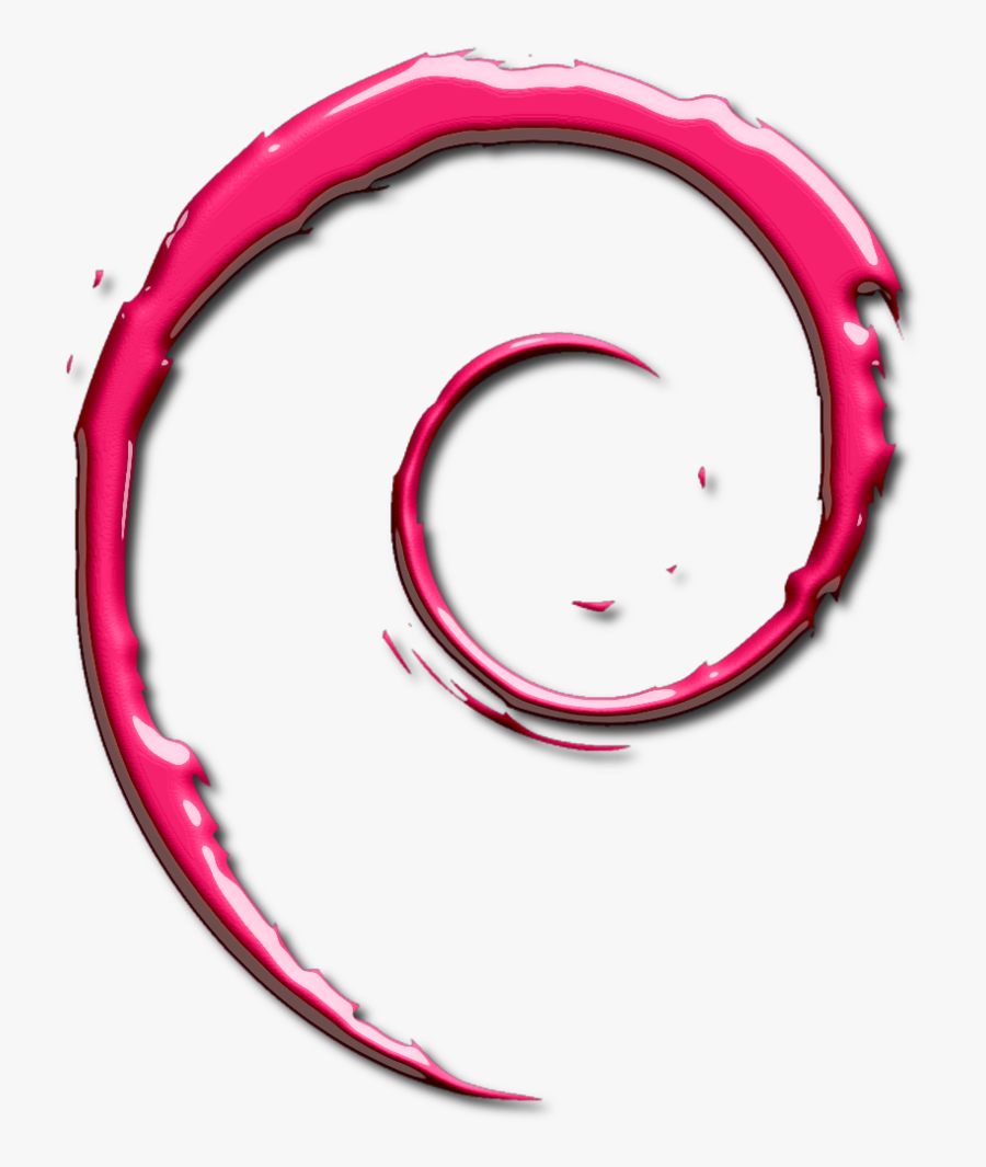 Fedora Gnu Ubuntu Awn Operating Systems Linux - Debian Logo Svg, Transparent Clipart