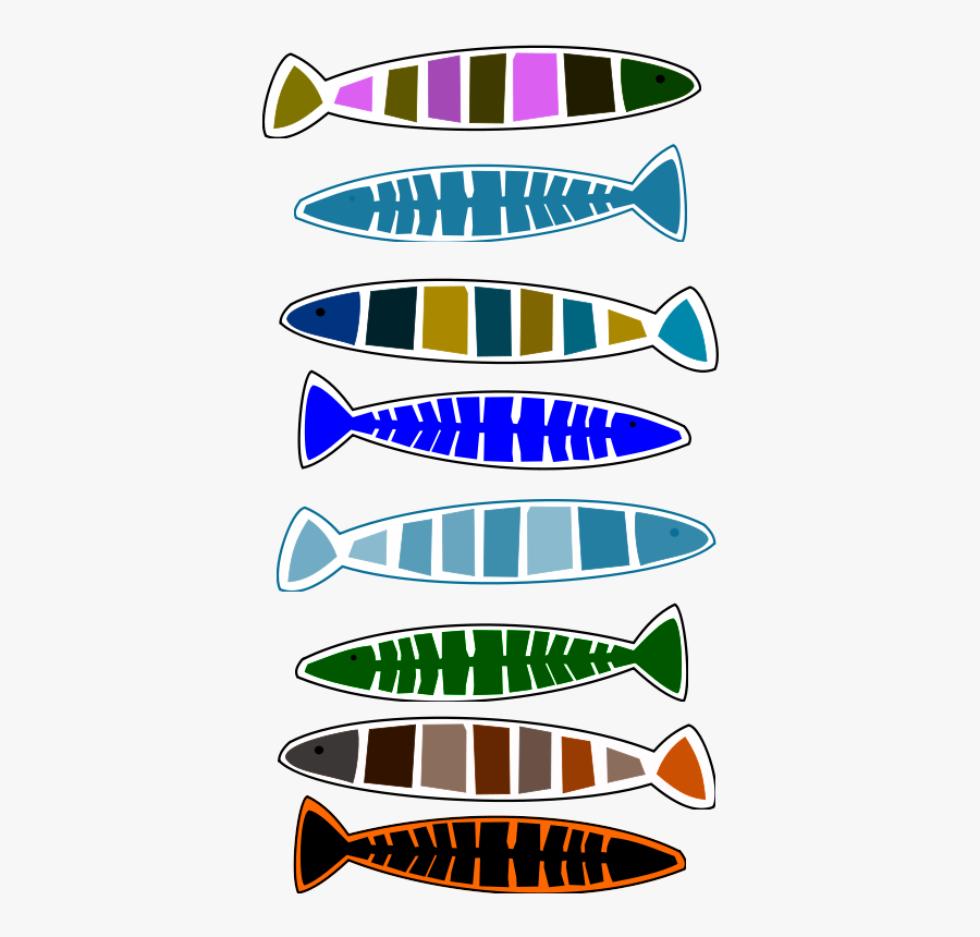 Arte Vintage - Pesci Stilizzato Png, Transparent Clipart