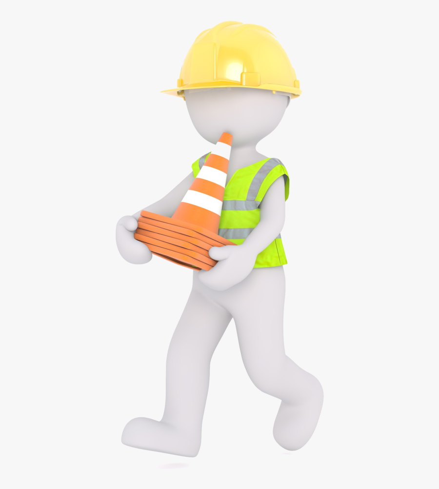 Worker 3d Clipart Png , Png Download - Sitting, Transparent Clipart
