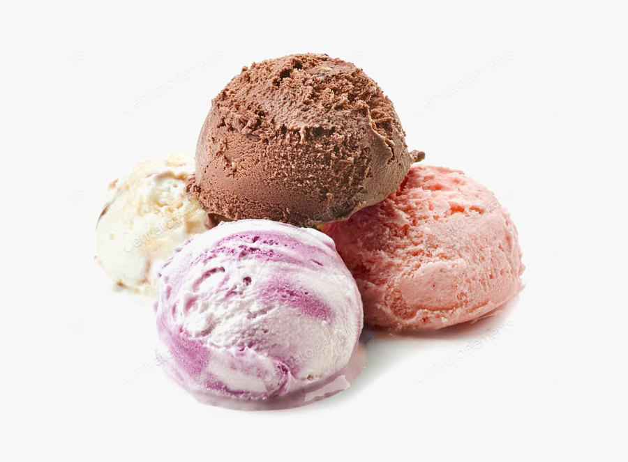 Ice Cream Balls Png File - Ice Cream File Png, Transparent Clipart